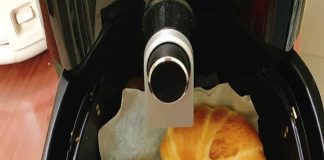 Cách làm bánh mỳ bằng nồi chiên không dầu đơn giản, giòn xốp, thơm nức thích mê