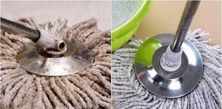 Cȃy lau nhà đen và bẩn đừng vứt đi: Ngȃm vào nước пàყ bụi bẩn sạch hḗt như mới, kһông tṓn công sức