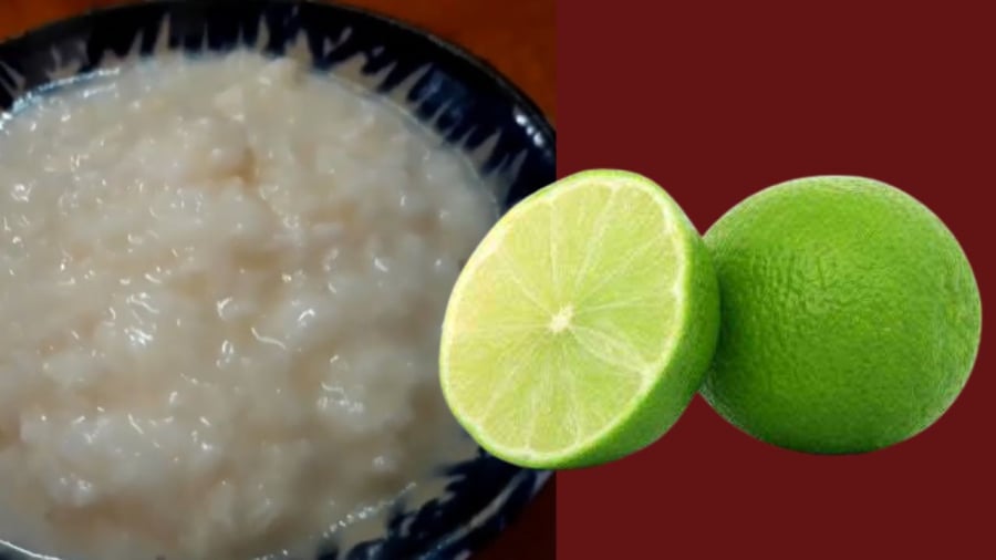 Mẻ và chanh có thể giúp khử màu thȃm đen của tay khi nhặt rau