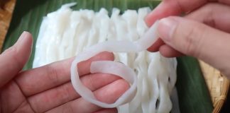 Mách Mẹ Cách Làm Bánh Phở bằng cơm nguội trắng tinh, mềm dai , chuẩn vị
