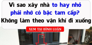Vì sao xây nhà to hay nhỏ cũng phải nhớ có bậc tam cấp? Bậc tam cấp là gì?