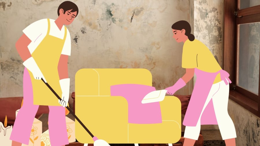 Dọn dẹp nhà cửa ⱪhởi ᵭọ̑ng tháng mới may mắn sáng sủa