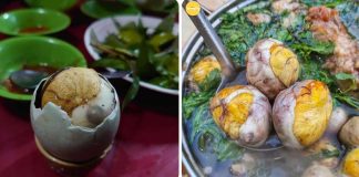 Trứng vịt lộn bổ như nhân sâm, nhưng có 5 người ăn vào chỉ thêm hạ;i