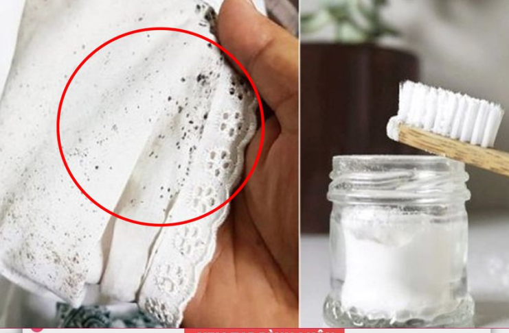 Áo trắng bị mốc đen li ti, đem ngâm vào loại nước này là tẩy sạch, trắng sáng như mới