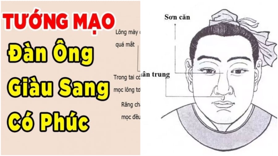 Tướng người ᵭàn ȏng to dài giàu có