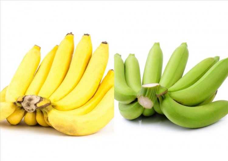 Chuṓi xanh và chuṓi chín ᵭḕu có những giá trị dinh dưỡng tṓt cho cơ thể. Ảnh minh họa.