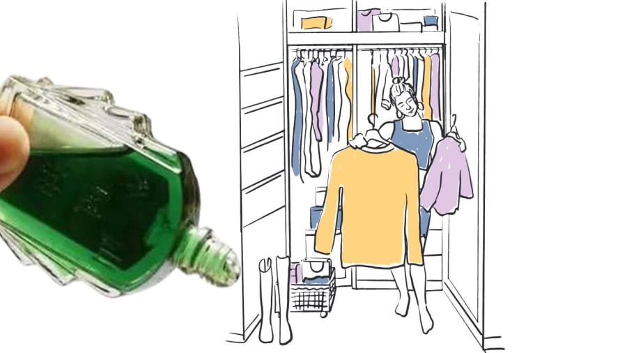 Dầu gió khử hôi nhiều khu vực trong nhà