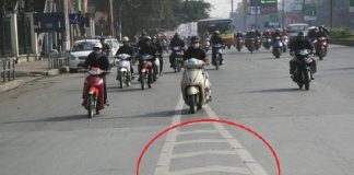 Vạch xương cá là gì? Mức phạt đối với lỗi đè vạch xương cá