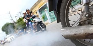 Mức ph:ạt không có giấy kiểm định khí thải xe máy