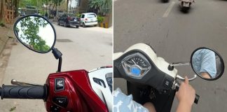 Từ tháng 1/2025, mức phạt mới với lỗi xe máy thiếu gương chiếu hậu, tăng gấp 3 lần năm trước