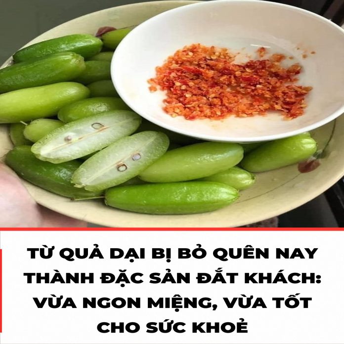 TỪ QUẢ DẠI BỊ BỎ QUÊN NAY THÀNH ĐẶC SẢN ĐẮT KHÁCH VỪA NGON MIỆNG, VỪA TỐT CHO SỨC KHOẺ