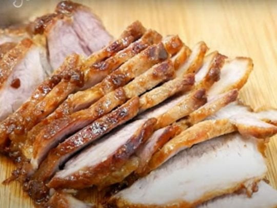 Thịt má đào có thể chế biến thành nhiều món