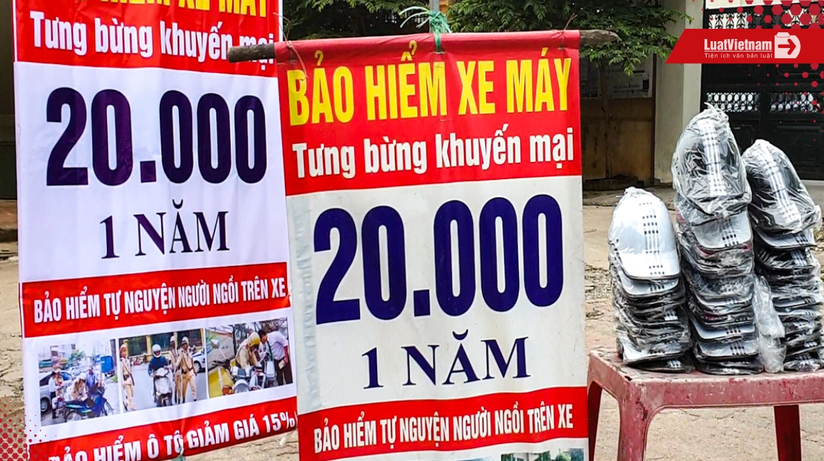 Mua bảo hiểm xe máy giá rẻ vẫn bị phạt!