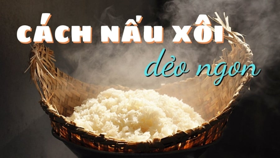 Nấu xôi đổ thẳng gạo vào nồi, sai bét: Cho thêm 1 thứ, xôi chín đều, cả ngày vẫn dẻo