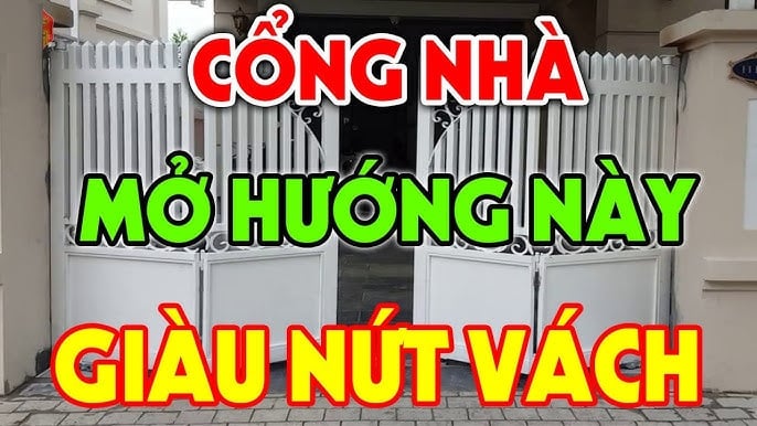 Cổng nhà là 'miệng khí' đón lộc: Xây cổng bên trái, bên phải hay chính giữa là tốt nhất? 