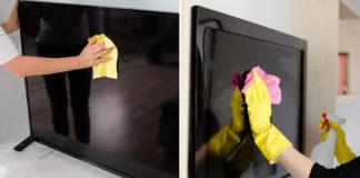 Lau tivi bằng giấy ăn hay nước lã là sai lầm, dùng thứ này mới sạch bụi, không xước màn hình