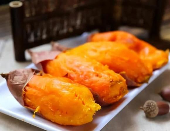 khoai lang, khoai lang luộc, món ngon mỗi ngày