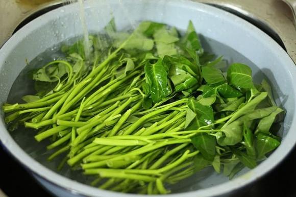 Rửa rau, mẹo rửa rau đúng cách