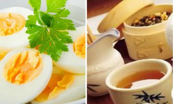 thực phẩm kỵ với trứng, thực phẩm không nên ăn với trứng