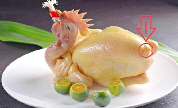 gà, bộ phận bẩn nhất của gà