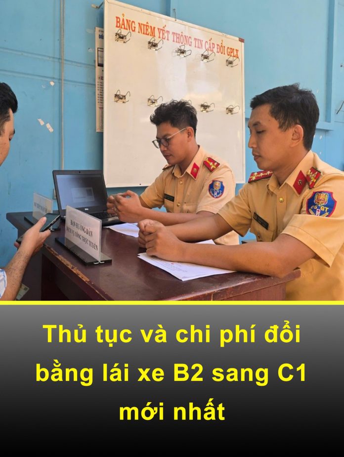 Thủ tục và chi phí đổi