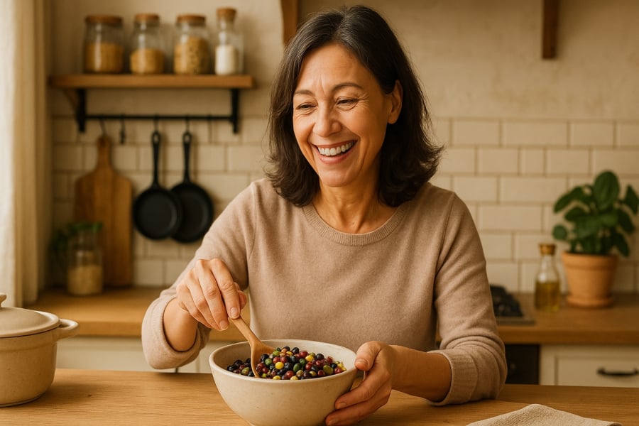 Đưa đậu vào thực đơn hằng ngày – bí quyết gìn giữ vóc dáng và sức khỏe bền lâu.