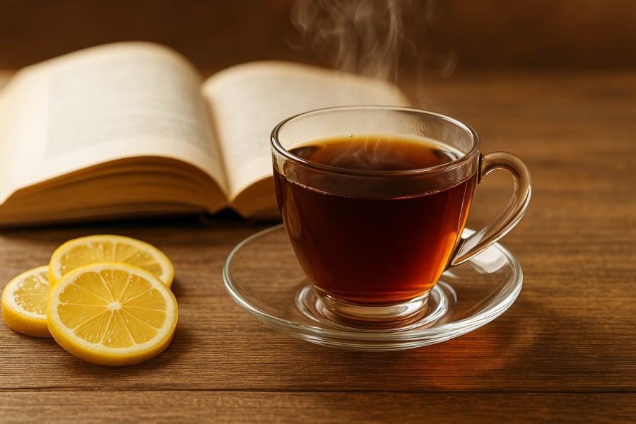 Trà đen – thức uống nhẹ nhàng, giúp thư giãn và kéo dài tuổi thọ mỗi ngày.