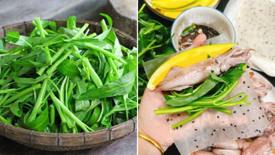 Ăn rau muống sống tiềm ẩn nguy cơ bị ngộ độc thực phẩm, nhiễm ký sinh trùng.