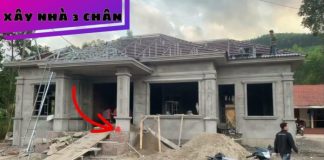 Các cụ nhắc nhở: “Xây nhà 3 chân của cải đội nón đi hết”, nhà 3 chân là gì?