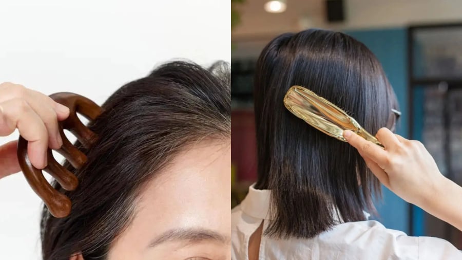 Chải đầu trước khi ngủ mang lại nhiều lợi ích tuyệt vời cho sức khỏe.