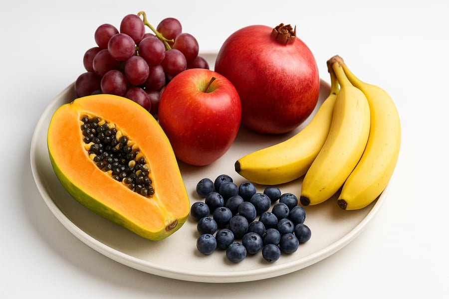 Thêm trái cây tươi vào thực đơn mỗi ngày là cách đơn giản giúp tử cung khỏe mạnh, nội tiết cân bằng.