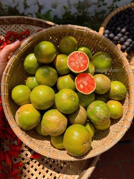 Chanh đào thường chỉ được bán trong thời gian ngắn