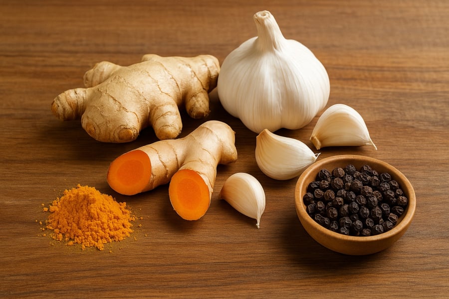 4 gia vị quen thuộc trong bếp Việt không chỉ làm món ăn ngon mà còn là “thần dược” cho sức khỏe.