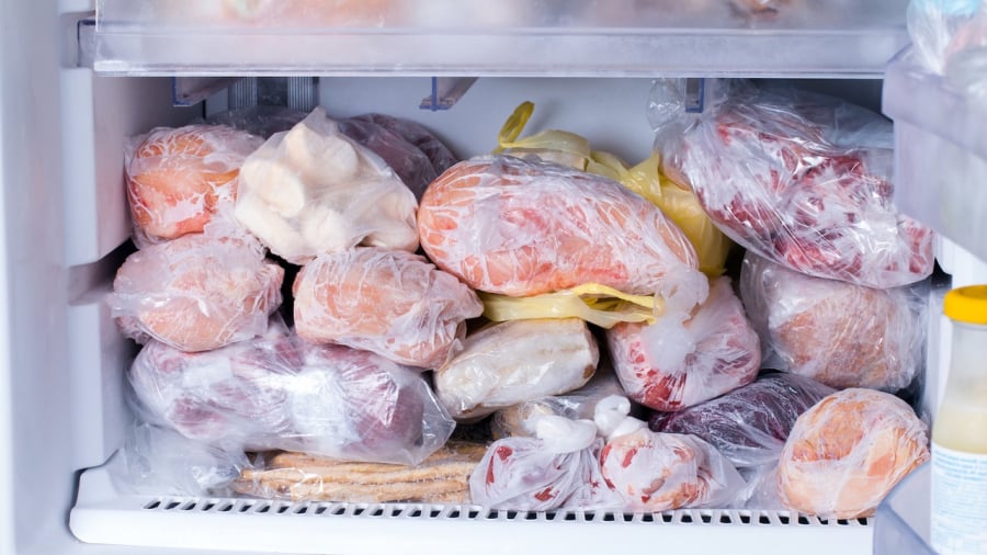 Không nên để thịt quá lâu trong tủ lạnh.
