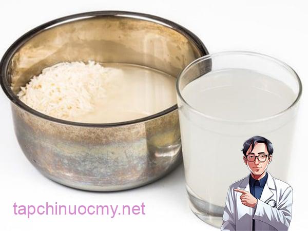 Nước vo gạo rất tốt cho tóc