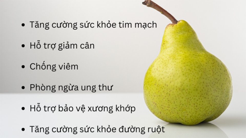 Lê đem đến rất nhiều lợi ích cho sức khoẻ