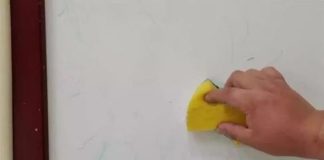 Tường trắng bị bẩn đừng lau bằng nước, dùng mẹo này vài phút, bức tường sạch như ý