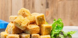 Làm thêm 1 bước khi rán đậu phụ, miếng đậu căng phồng, vàng giòn, không lo dính chảo