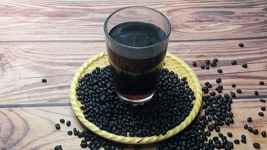 Công dụng của nước đậu đen rang đối với gan 