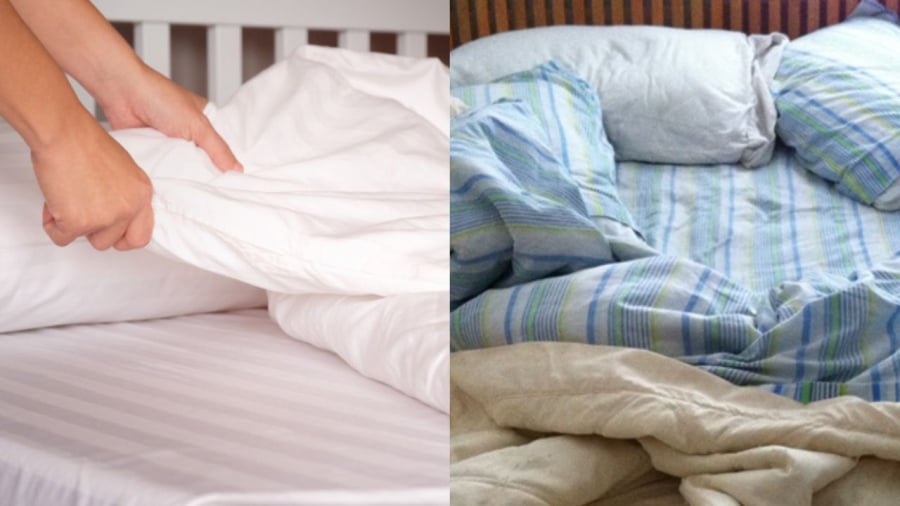 Hãy tung chăn màn ᵭể ánh sáng tự nhiên diệt ⱪhuȃ̉n, ᵭi ᵭánh răng, vệ sinh sau ᵭó hãy gȃ́p sau