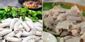 Luộc lòng lợn thêm thứ này, lòng trắng giòn, không hôi, không dai