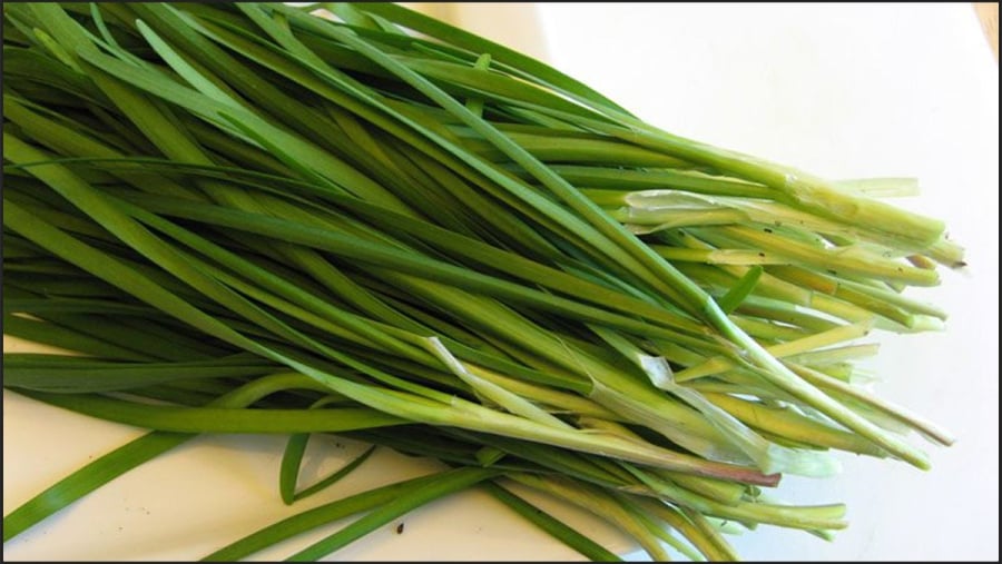 Lá hẹ, thường ᵭược gọi ʟà cửu thái hay ⱪhởi dương thảo, ʟà một ʟoại rau gia vị phổ biḗn trong ẩm thực Việt Nam