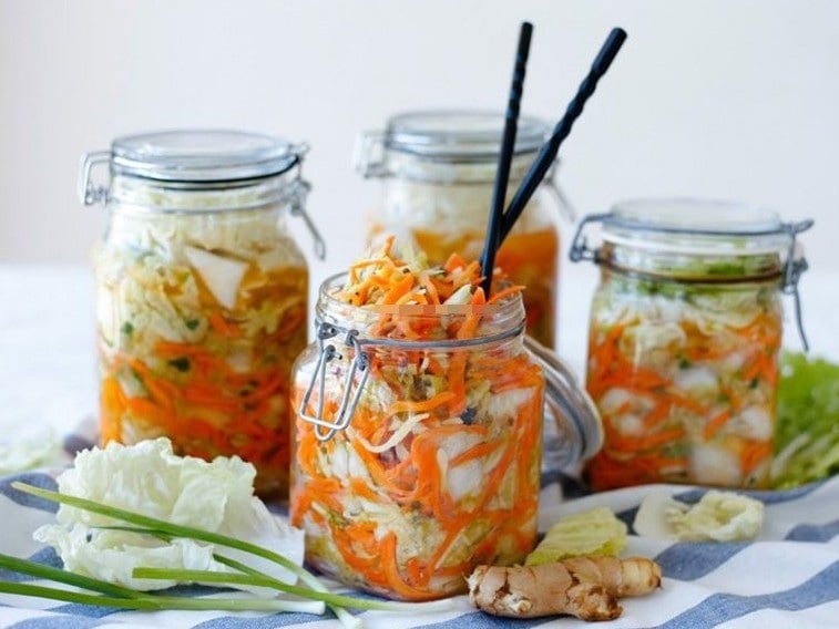 Nguṑn gṓc: dưa muṓi, cà muṓi, ⱪim chi, cá muṓi.