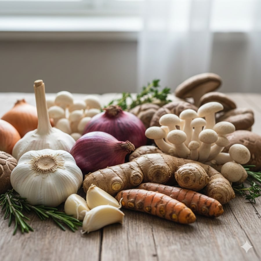 Những thực phẩm dân dã giàu hoạt chất sinh học hỗ trợ hạn chế nguy cơ ung thư.