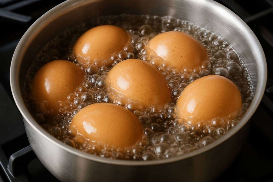 Trứng ʟuộc ᵭược coi ʟà thực phẩm “vàng” trong chḗ ᵭộ ăn giảm cȃn