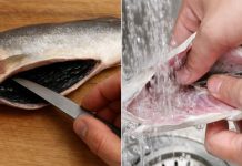 Vì sao phải cạo sạch lớp màng đen trong bụng cá trước khi nấu?