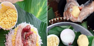 Gói bánh chưng nên dùng đỗ xanh sống hay đỗ xanh chín?