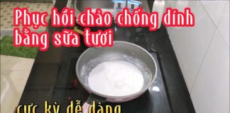 4 cách biếп chảo chống dính bong tɾóc phục hồi như mới: Không lo dính hay sát chảo