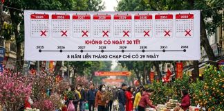 Vì sao từ năm 2025 trở đi, người Việt không được đón 30 Tết và khi nào ngày 30 Tết mới trở lại?